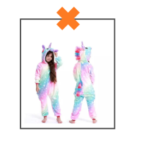 Onesie unicorn mint S